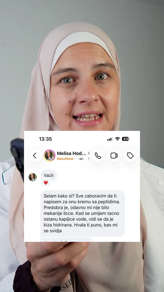 Belma dijeli poruku korisnice nakon korištenja kreme